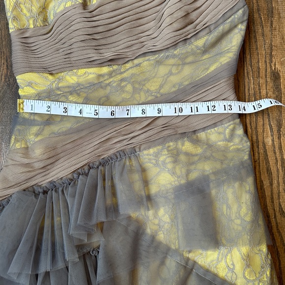 EUC BCBGMaxAzria Runway Strapless Dress Sz 6 - Picture 11 of 16